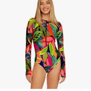 Trina Turk Rainforest one piece swimsuit